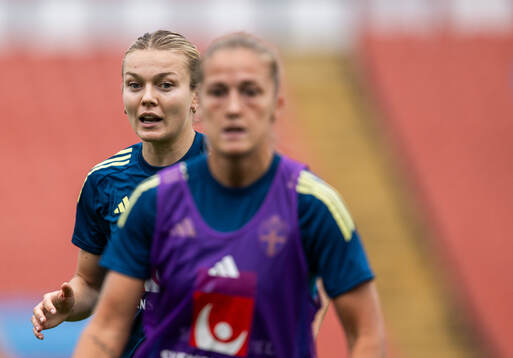 Beata Olsson of the Swedish women's national football team