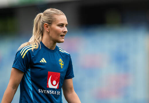 Amanda Nildén of the Swedish women's national football team