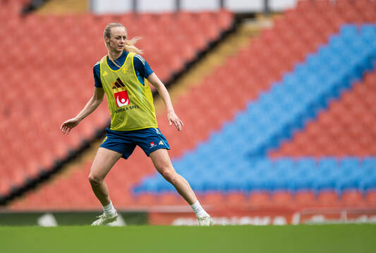 Amanda Ilestedt of the Swedish women's national football