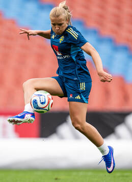 Smilla Holmberg of the Swedish women's national football