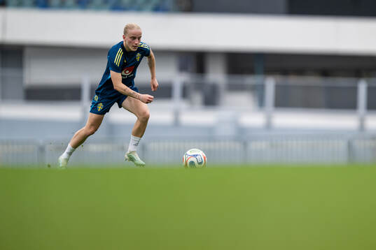 Anna Sandberg of the Swedish women's national football team