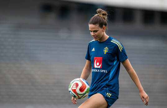 Bella Andersson of the Swedish women's national football