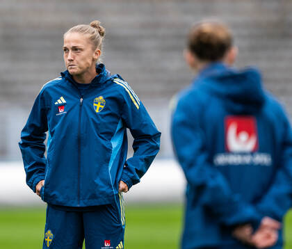Filippa Angeldahl of the Swedish women's national football