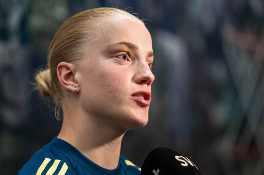 Anna Sandberg of the Swedish women's national football team