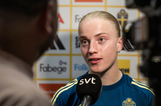 Anna Sandberg of the Swedish women's national football team