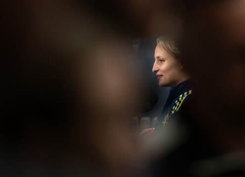 Nathalie Björn of the Swedish women's national football