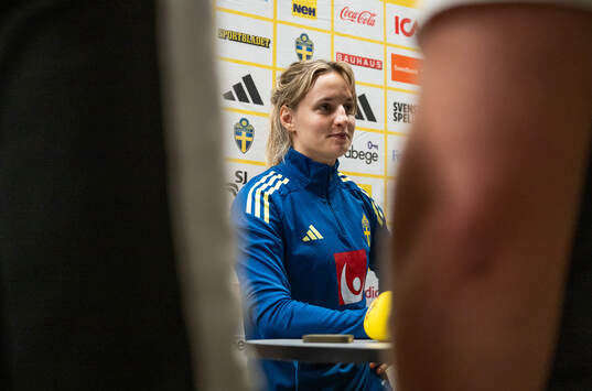 Nathalie Björn of the Swedish women's national football
