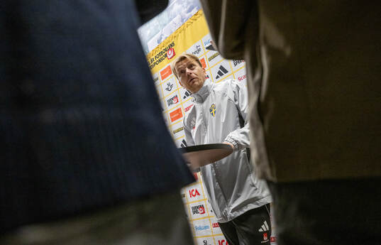 Head coach Tony Gustavsson of the Swedish women's national