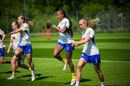 Cassandra Bogere of the Swedish women's under-23 national