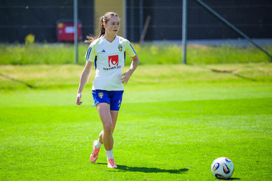 Svea Rehnberg of the Swedish women's under-23 national team