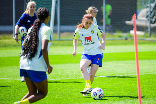 Ella Reidy of the Swedish women's under-23 national team at