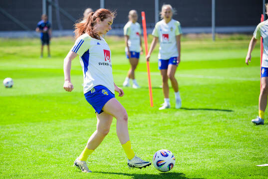 Ella Reidy of the Swedish women's under-23 national team at