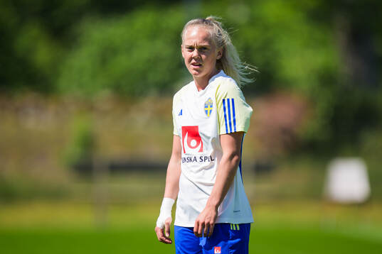 Molly Johansson of the Swedish women's under-23 national