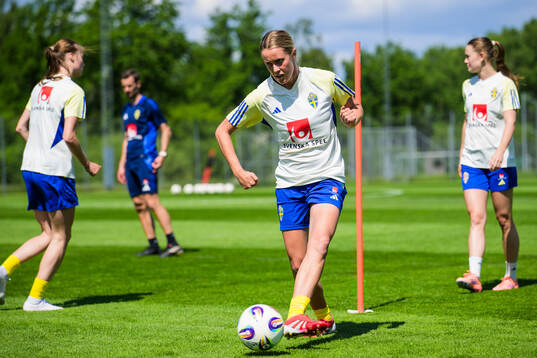 Klara Svensson Senelius of the Swedish women's under-23