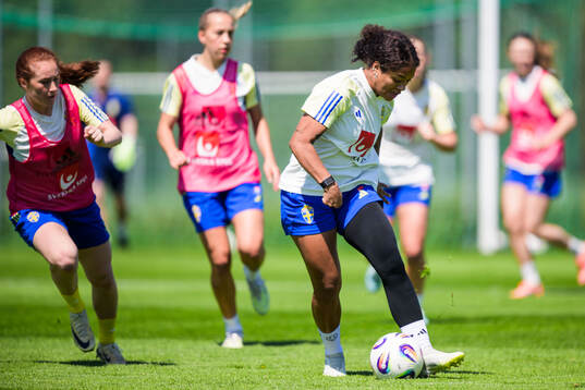Evelina Duljan of the Swedish women's under-23 national