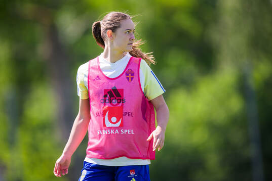 Svea Rehnberg of the Swedish women's under-23 national team