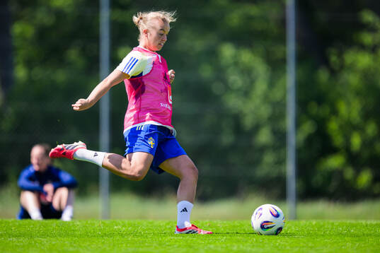 Elin Westlund of the Swedish women's under-23 national team