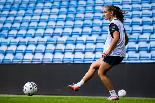 Iris Omarsdottir of the Norwegian women’s national