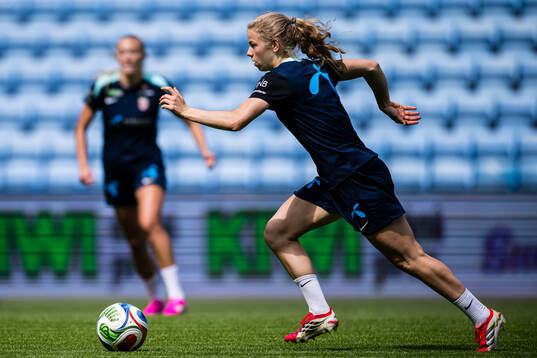 Justine Kielland of the Norwegian women’s national