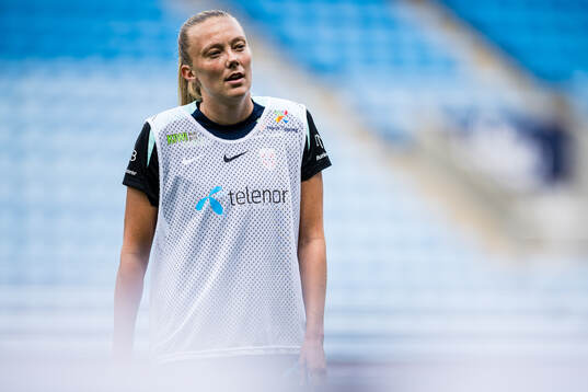 Synne Jensen of the Norwegian women’s national football