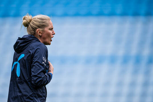 Head coach Gemma Grainger of the Norwegian women’s
