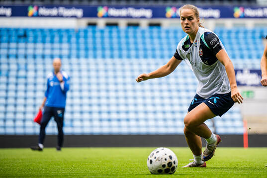Iris Omarsdottir of the Norwegian women’s national