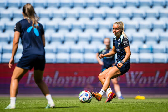 Emilie Woldvik of the Norwegian women’s national football
