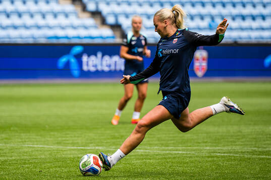 Cathinka Tandberg of the Norwegian women’s national