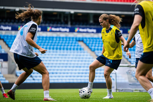 Signe Gaupset of the Norwegian women’s national football