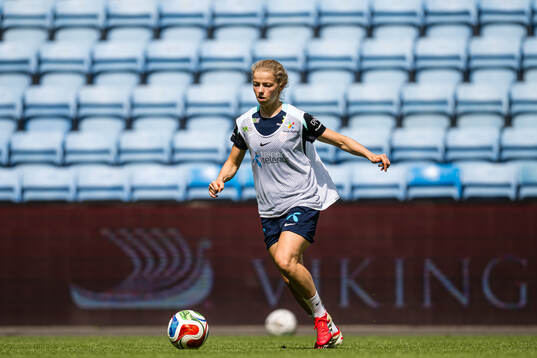 Justine Kielland of the Norwegian women’s national