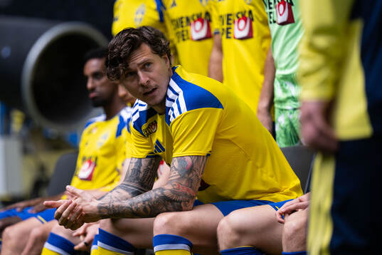 Victor Nilsson Lindelöf of the Swedish national football