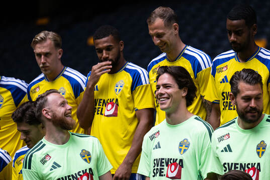 Goalkeeper Viktor Johansson, Gustaf Nilsson and goalkeeper