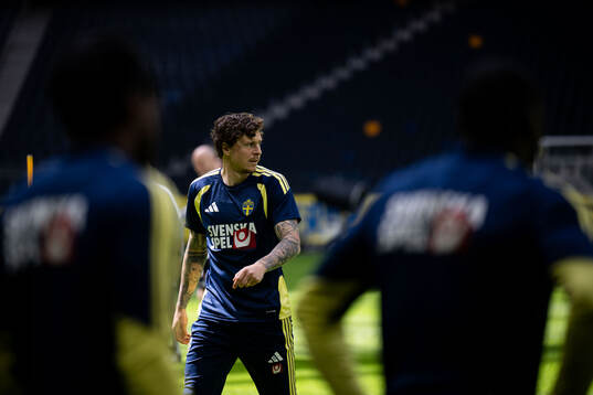 Victor Nilsson Lindelöf of the Swedish national football