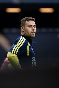 Gabriel Gudmundsson of the Swedish national football team