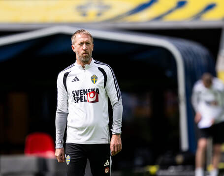 Head coach Graham Potter of the Swedish national football