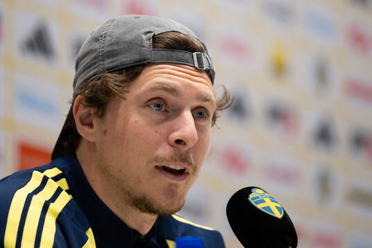 Victor Nilsson Lindelöf of the Swedish national football