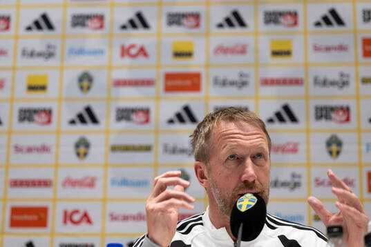 Head coach Graham Potter of the Swedish national football