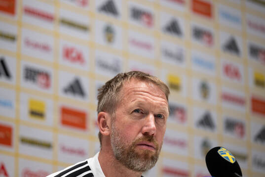 Head coach Graham Potter of the Swedish national football