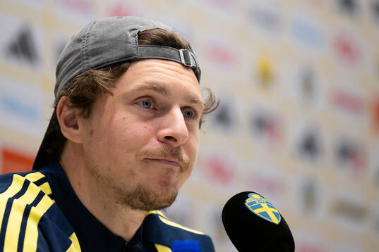 Victor Nilsson Lindelöf of the Swedish national football