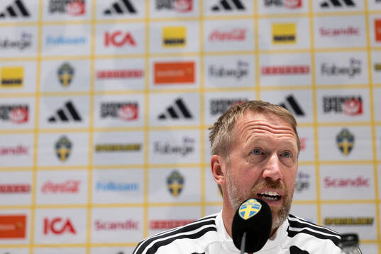Head coach Graham Potter of the Swedish national football