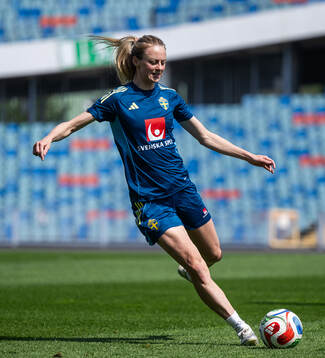Amanda Ilestedt of the Swedish women's national football