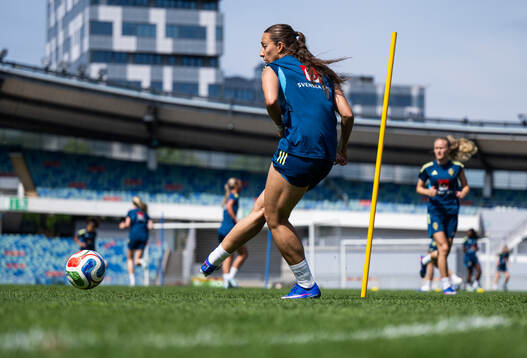 Rosa Kafaji of the Swedish women's national football team