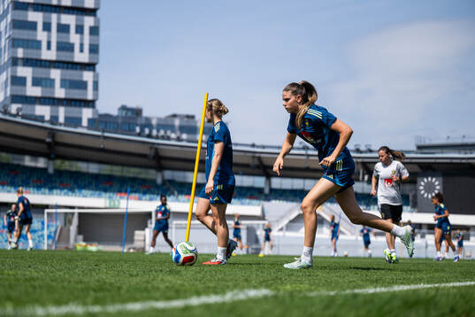 Bella Andersson of the Swedish women's national football