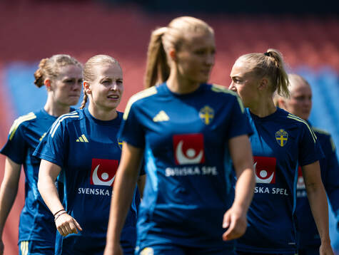 Anna Anvegård of the Swedish women's national football team
