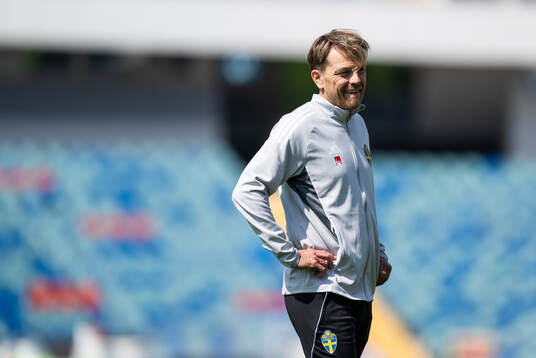 Head coach Tony Gustavsson of the Swedish women's national