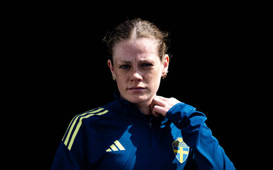 Sofia Reidy of the Swedish women's national football team