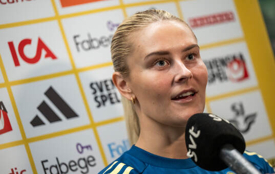 Amanda Nildén of the Swedish women's national football team