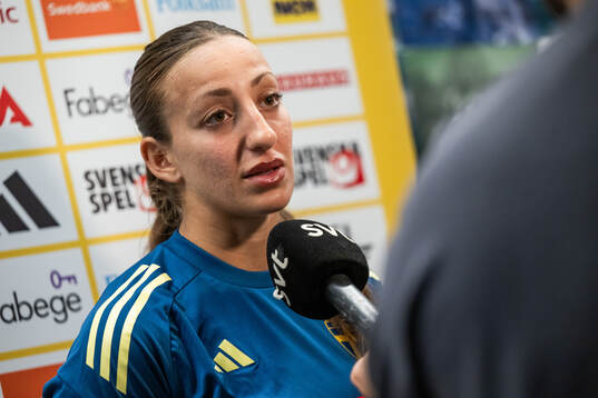 Rosa Kafaji of the Swedish women's national football team