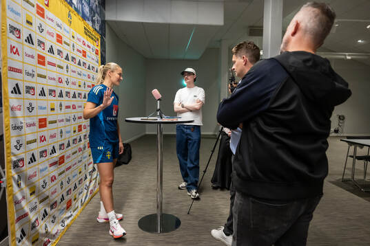 Amanda Nildén of the Swedish women's national football team