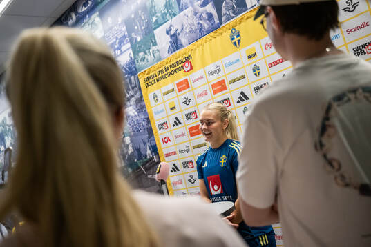 Amanda Nildén of the Swedish women's national football team